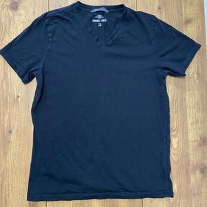 Black H&M Original V-Neck Shirt
